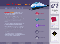 Advertising: Website for Download Express