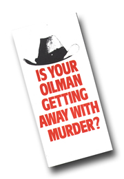Advertising: Leaflet for domestic heating oil distributor