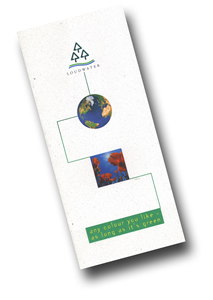 Advertising: Brochure for an Environmentally Sound Printer
