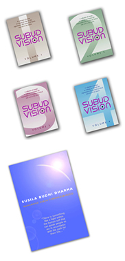 Advertising: Covers for a Four Volume Set of Academic Books and a Dust Jacket for a Centennial Edition of a Spiritual Work